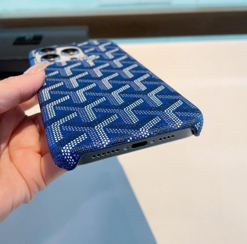 Light Blue Go Yard Phone Case Goyard Blue Iphone Case Goyard