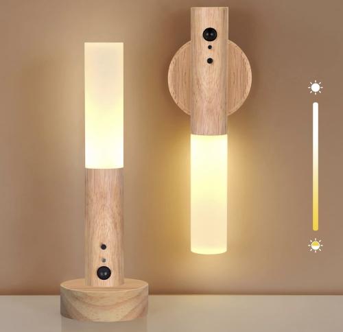 مصباح ليلي LED بحساس حركه قابل للشحن