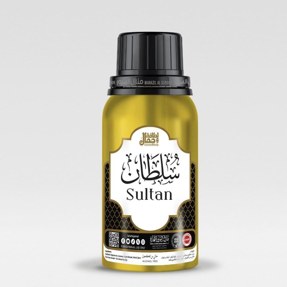 سلطان زيت عطري مركز 100 جم