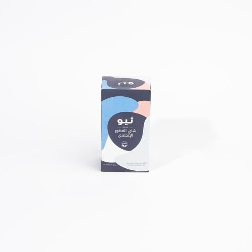 شاي الفطور الانكليزي العضوي - 40 ظرف شاي هرمي (40X...