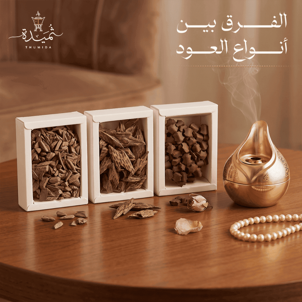 الفرق بين أنواع العود