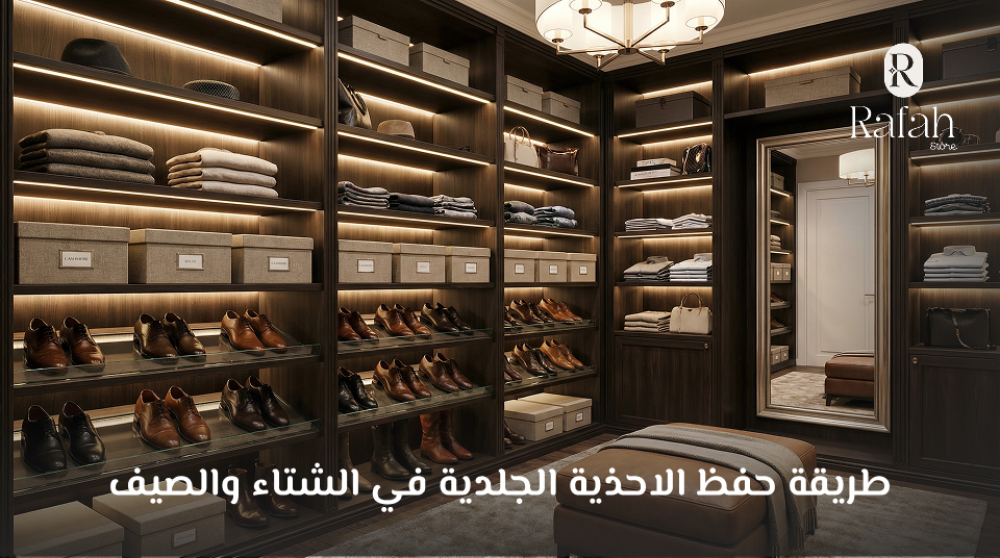 طريقة حفظ الاحذية الجلدية