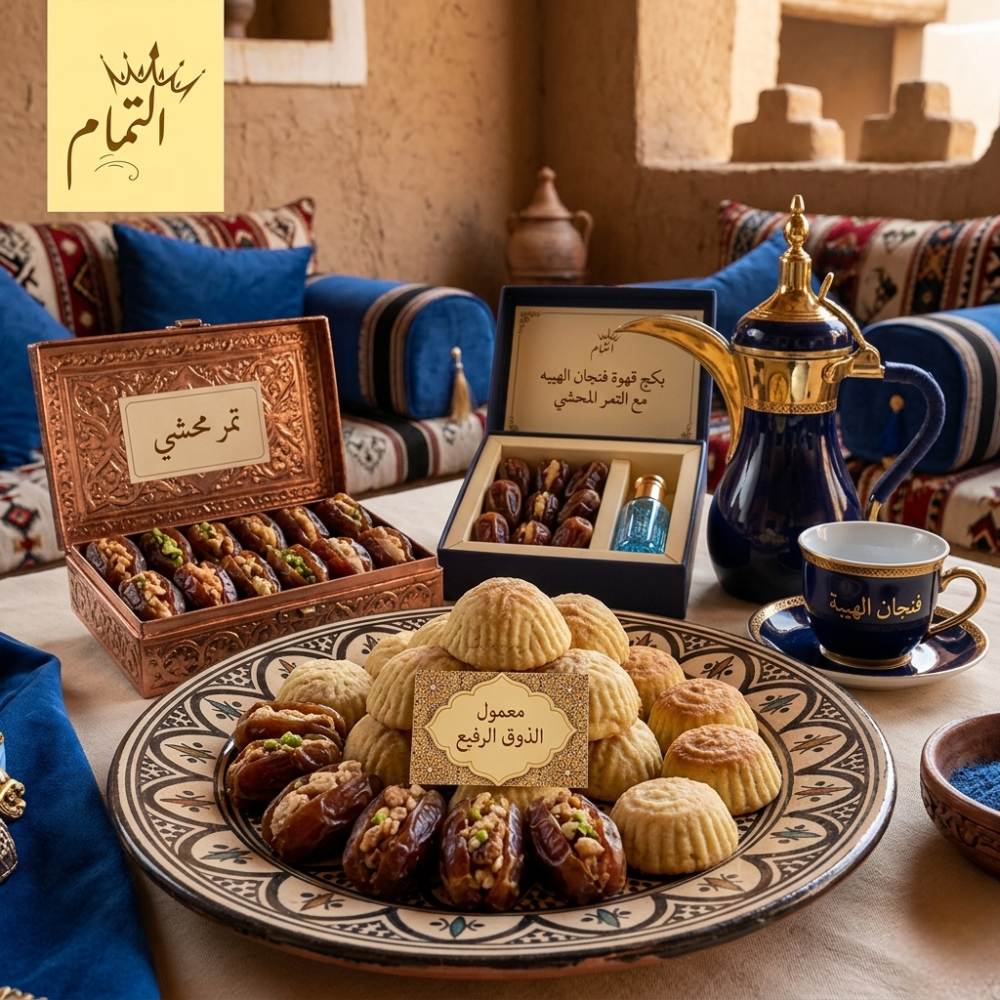 الدليل الشامل لاختيار أفضل أنواع المعمول التراثي مع القهوة السعودية