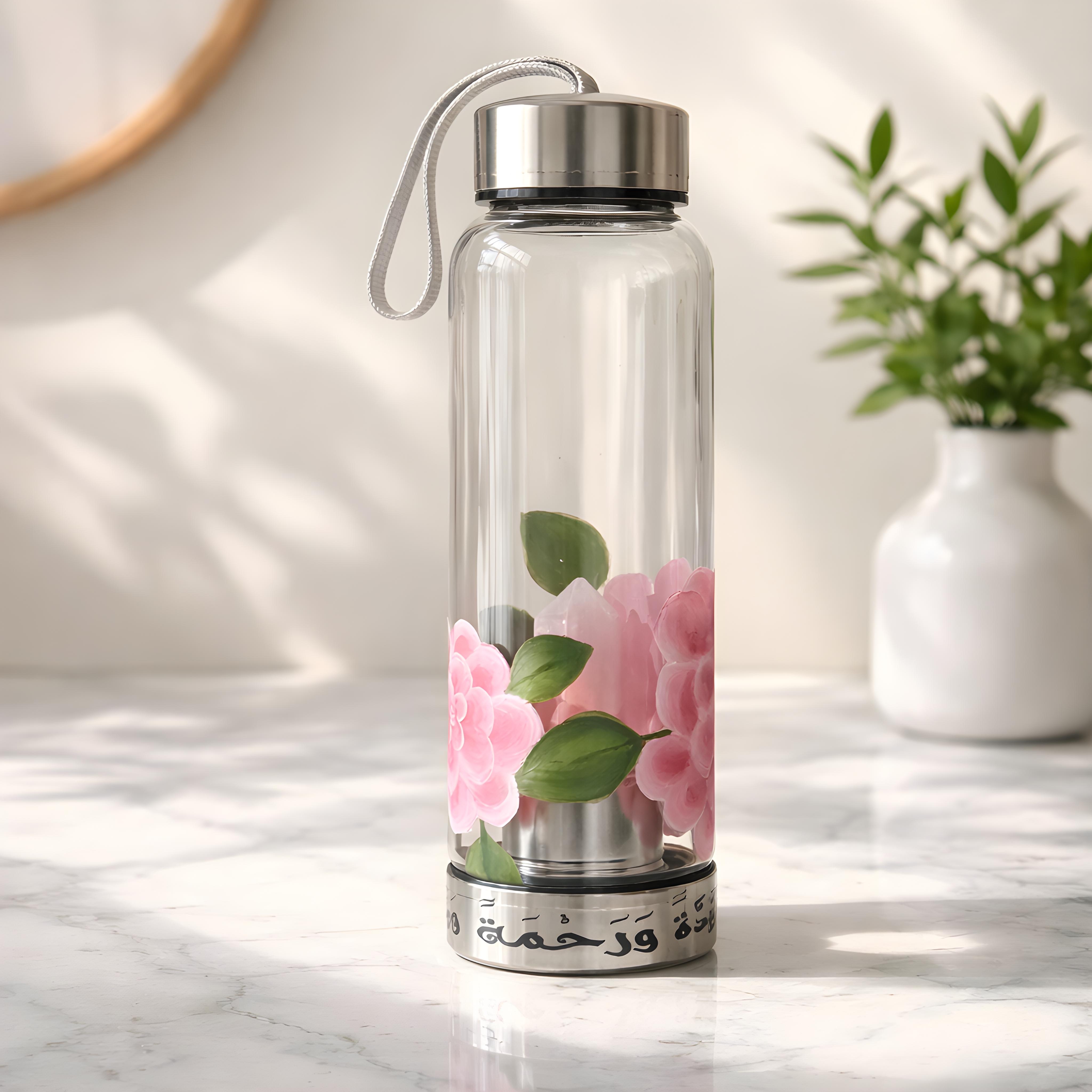 قارورة المودة الزجاجية