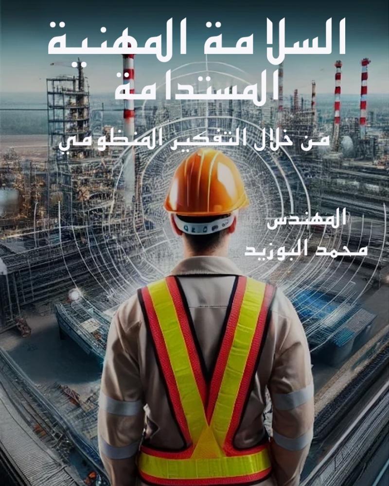غلاف كتاب السلامة المهنية المستدامة من خلال التفكير المنظومي