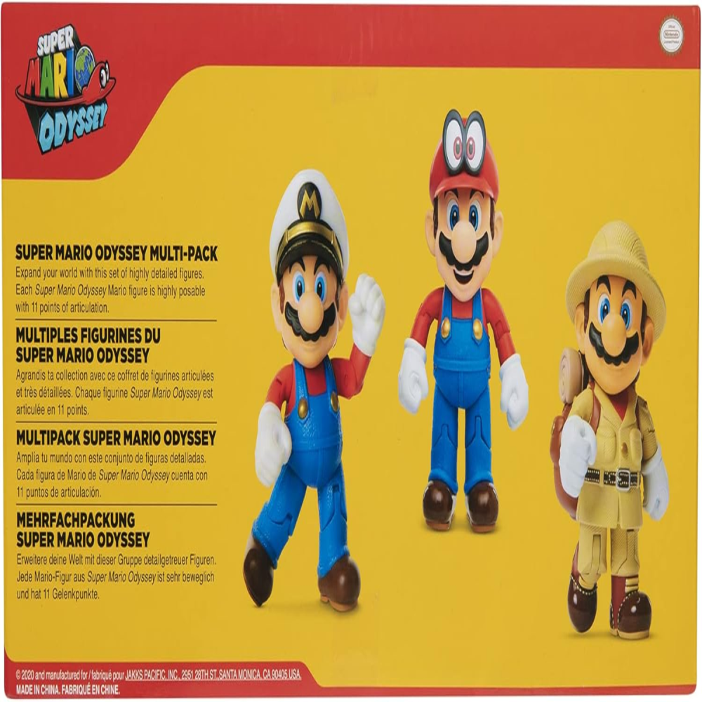 Jax - Super Mario Odyssey 4 Pack of 3 - Toysrus