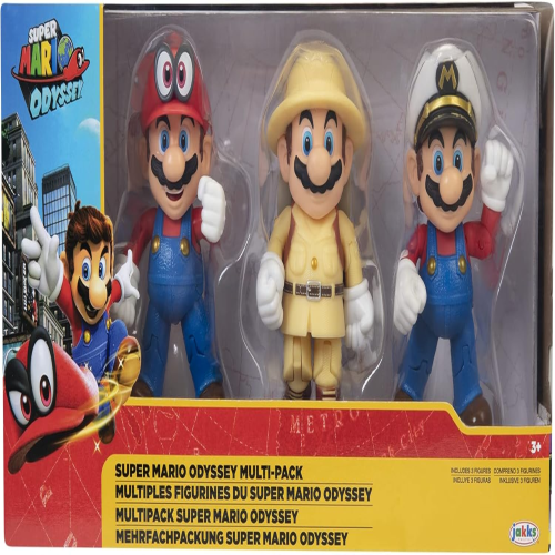 Jax - Super Mario Odyssey 4 Pack of 3 - Toysrus