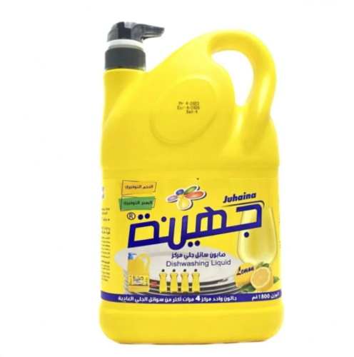 جهينة سائل غسيل صحون برائحة الليمون 1.80 لتر