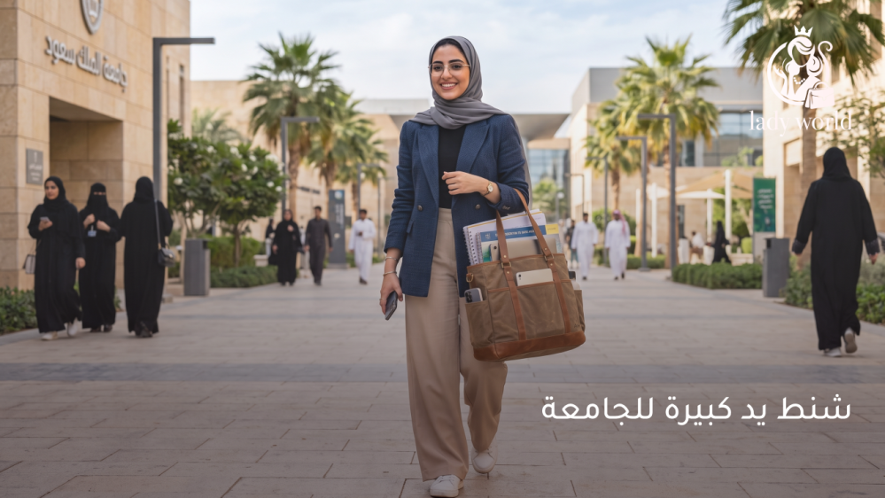 شنط يد كبيرة للجامعة