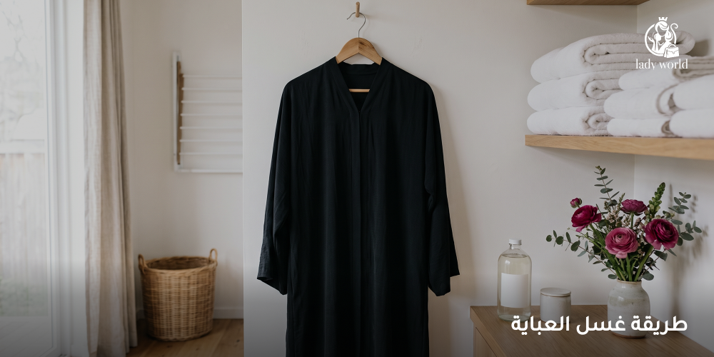 طريقة غسل العباية