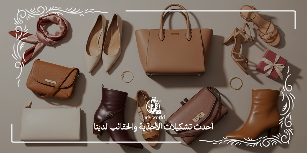 أحدث تشكيلات الأحذية والحقائب