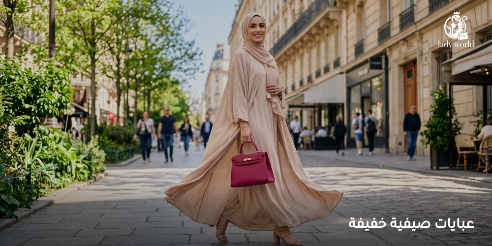 عبايات صيفية خفيفة