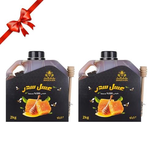 عرض عسل سدر طبيعي 100% 2+2 كيلو مجانا