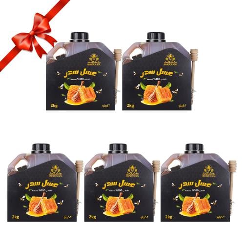 عرض عسل سدر طبيعي 100% 5+5 كيلو مجانا
