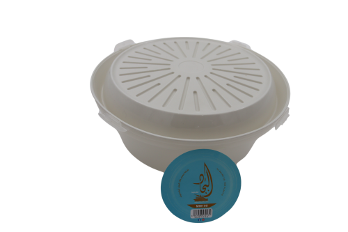 حافظة شفاف مدور