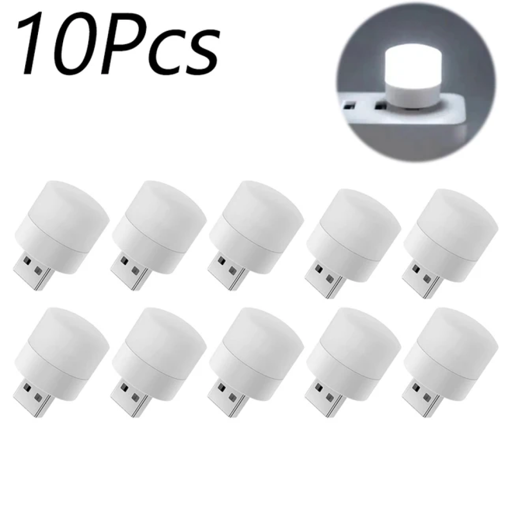 10pcs White