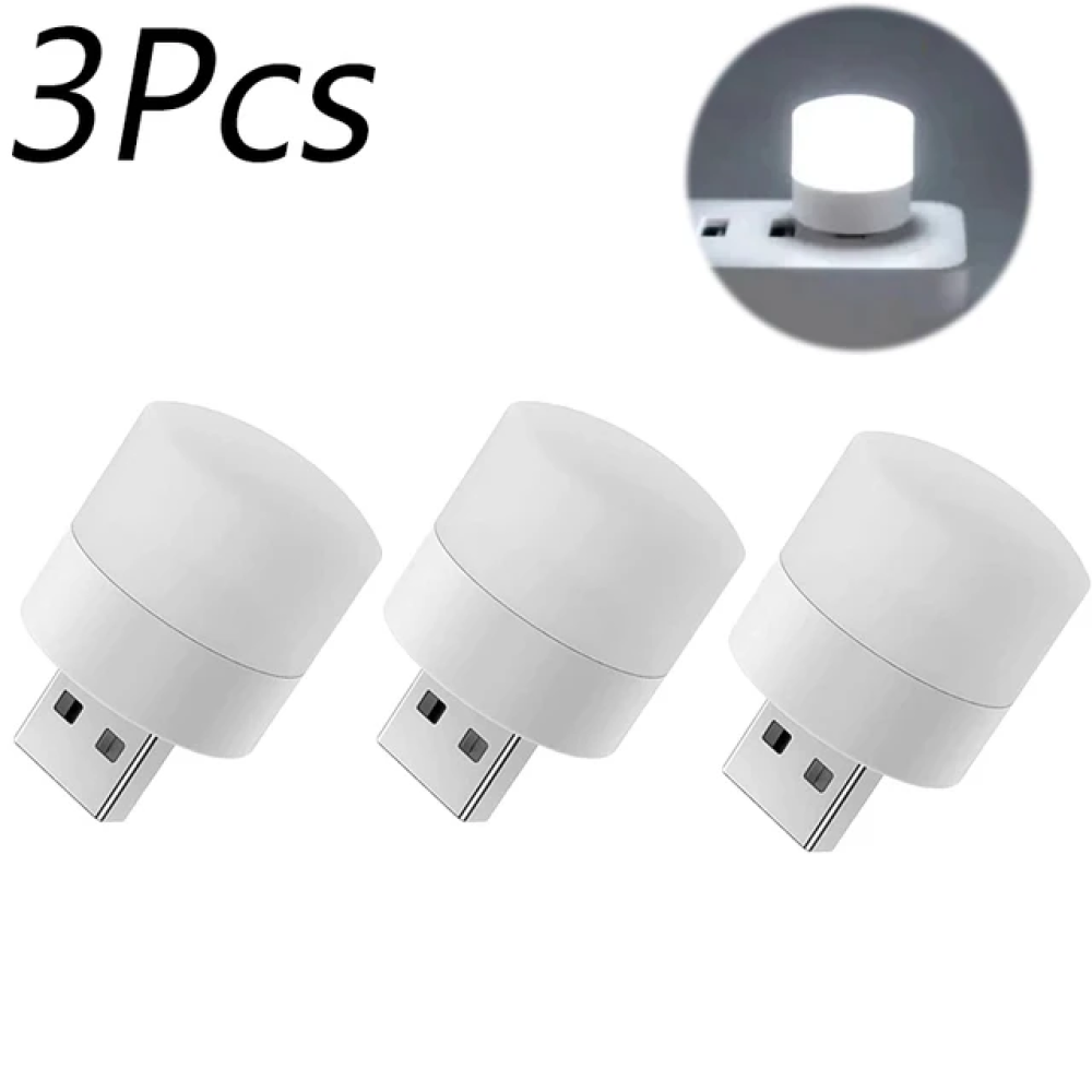 3pcs White