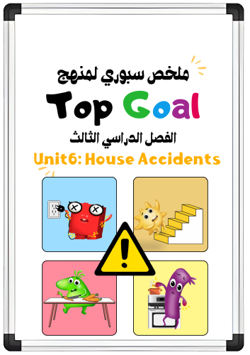 ملخص سبوري لمنهج Top Goal1 الفصل الدراسي الثالث ال...