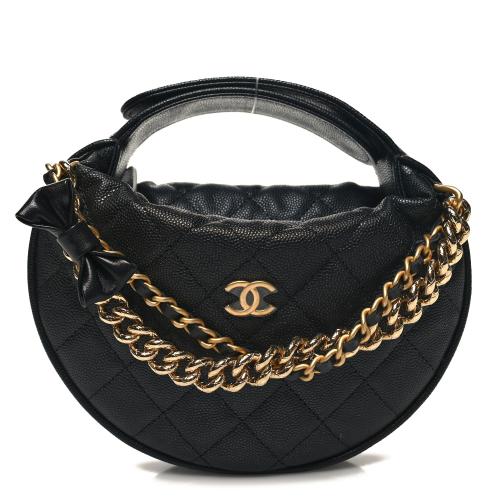 Chanel - Bow Pouch Hobo Bag