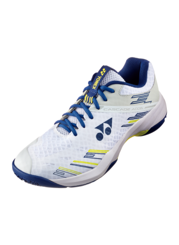 Power cushion cascade accel wide white navy | Yonex ksa