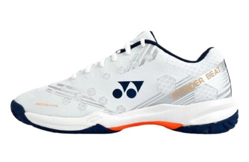 yonex power cushion strider beat white orange