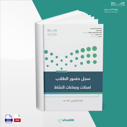 حضور الطلاب لمجالات وجماعات النشاط