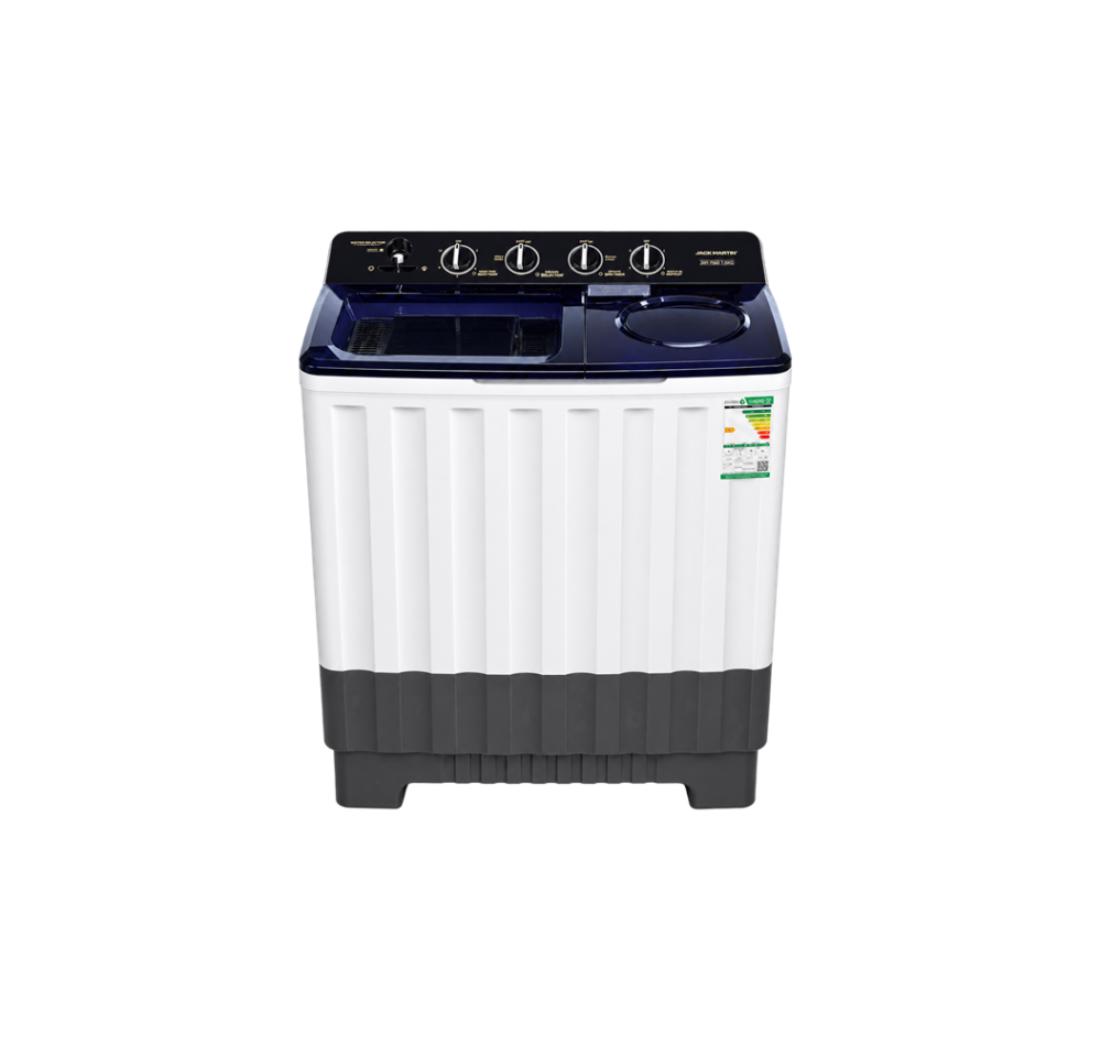 جستنق هاوس غسالة حوضين 19 كيلو ابيض JUSTNGHOUSE JSWM-1120-2