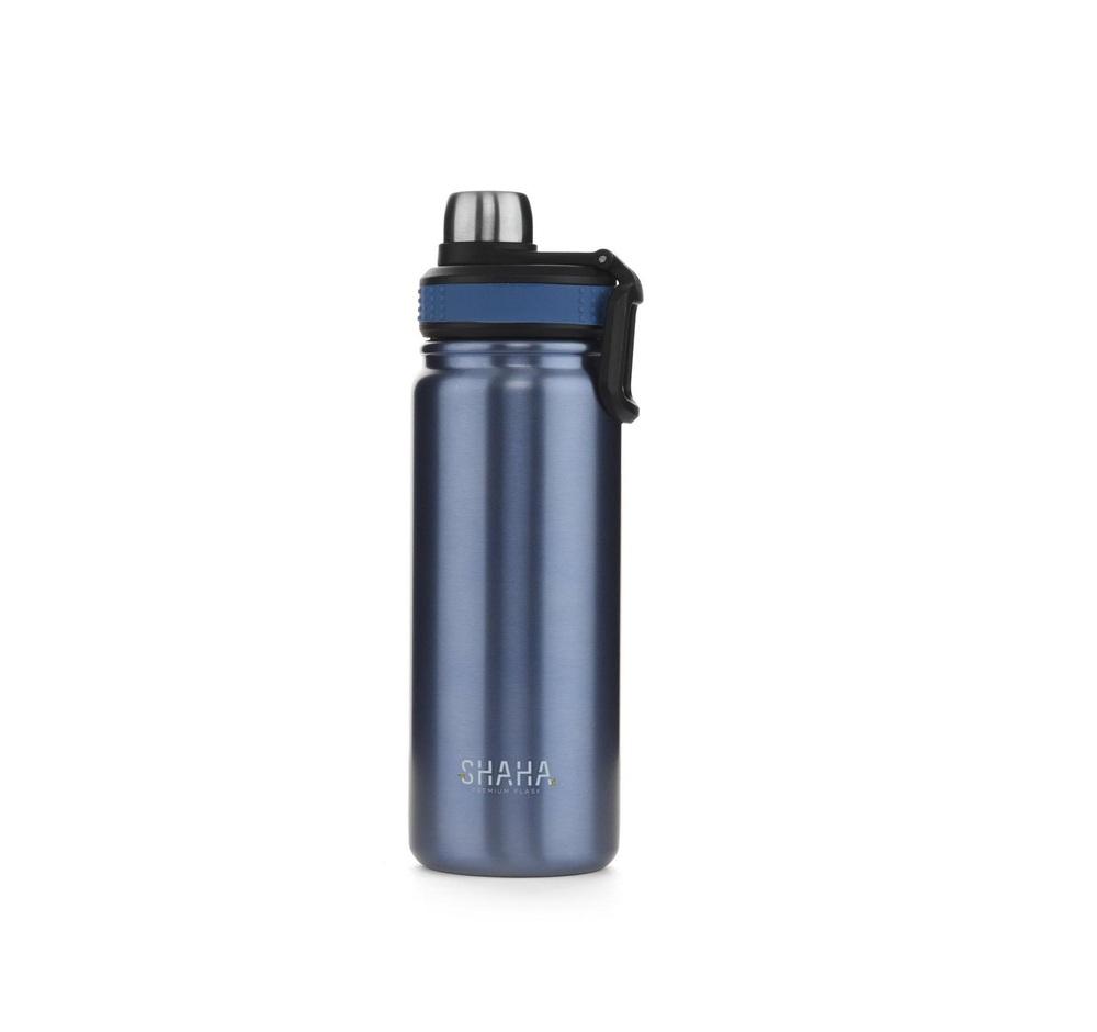 قارورة ماء شاها 680 مل لون ازرق Shaha Vacuum Bottle 311115062