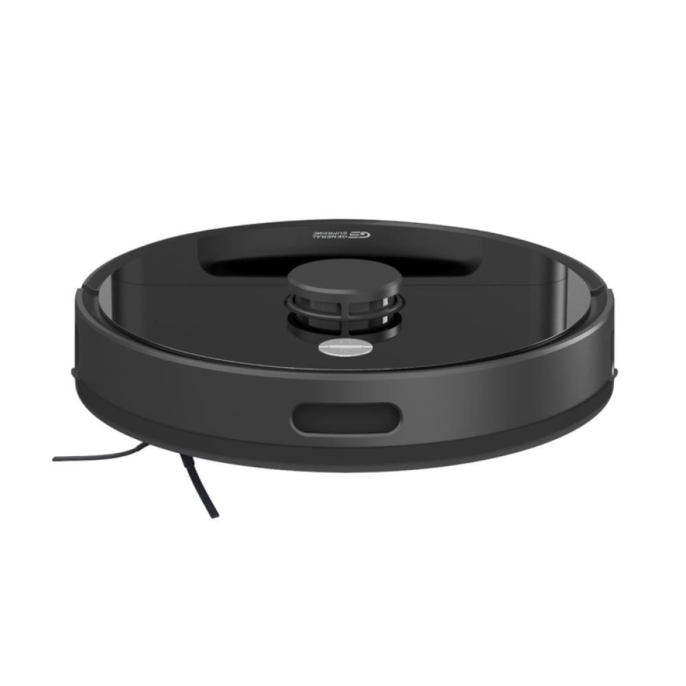 مكنسة روبوت كهربائية جنرال سوبريم مع ريموت كنترول ومنصة للشحن التلقائي General Supreme Robot Vacuum Cleaner GSVCRDZ