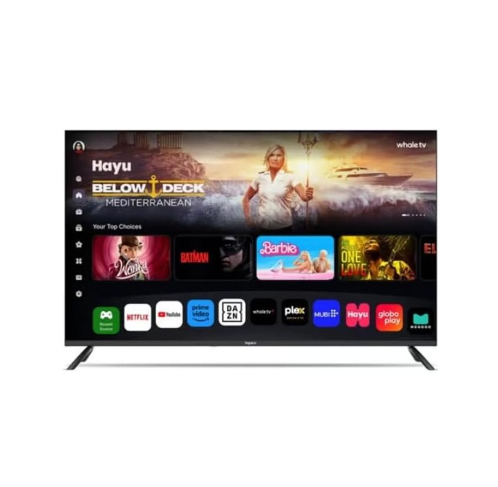شاشة ويل سمارت 50 بوصة كيوليد 60 هيرتز رسيفر داخلي WHALE TV Smart QLED 50 Inch WIOS50