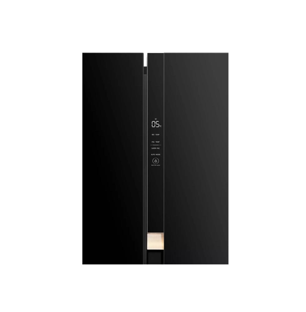 توشيبا ثلاجة دولابي 19.4 قدم سعة 549 لتر انفيرتر زجاج اسود Toshiba GR-RS780WI-PGU(22)