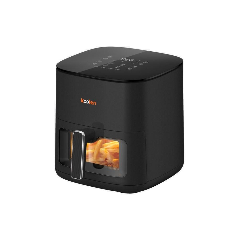 قلاية هوائية كولين مع نافذة شفافة 7 لتر 1800 واط لون اسود Koolen Air Fryer 816102018