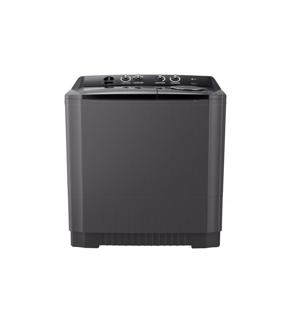 ال جي غسالة حوضين 14 كيلو تايلاندي اسود LG WTT1410OM1