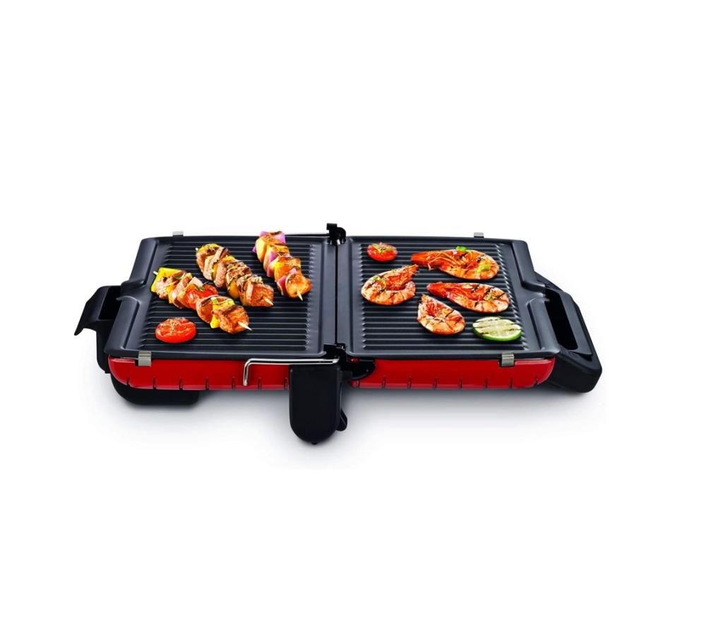 سخان ساندويتش تيفال 1700 واط لون احمر Tefal Electric Grill Ultracompact GC302528