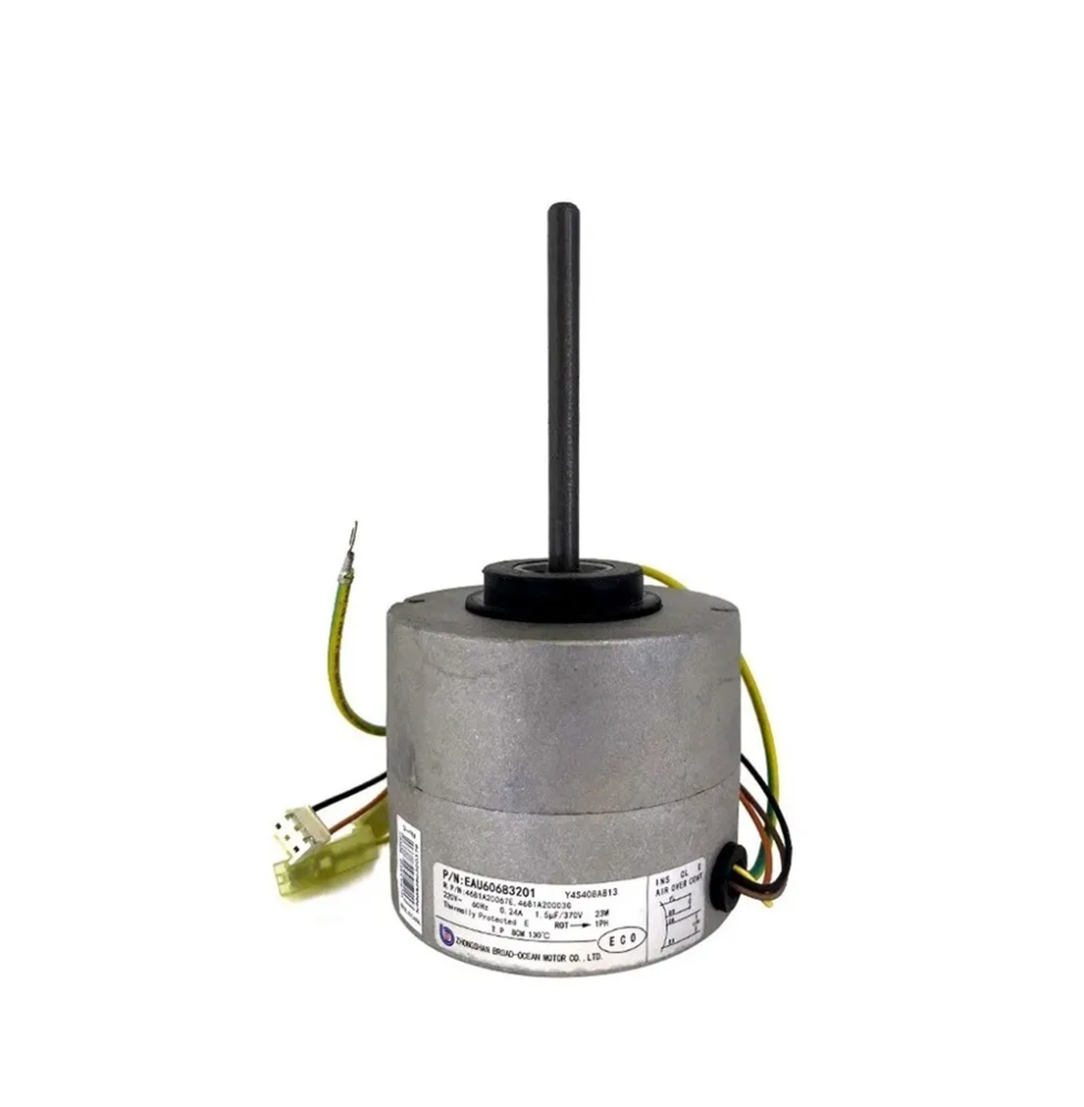 محرك موتور لمكيفات ال جي فقط الوحدة الخارجية كوري Motor Ventilador Evaporadora LG EAU60683201