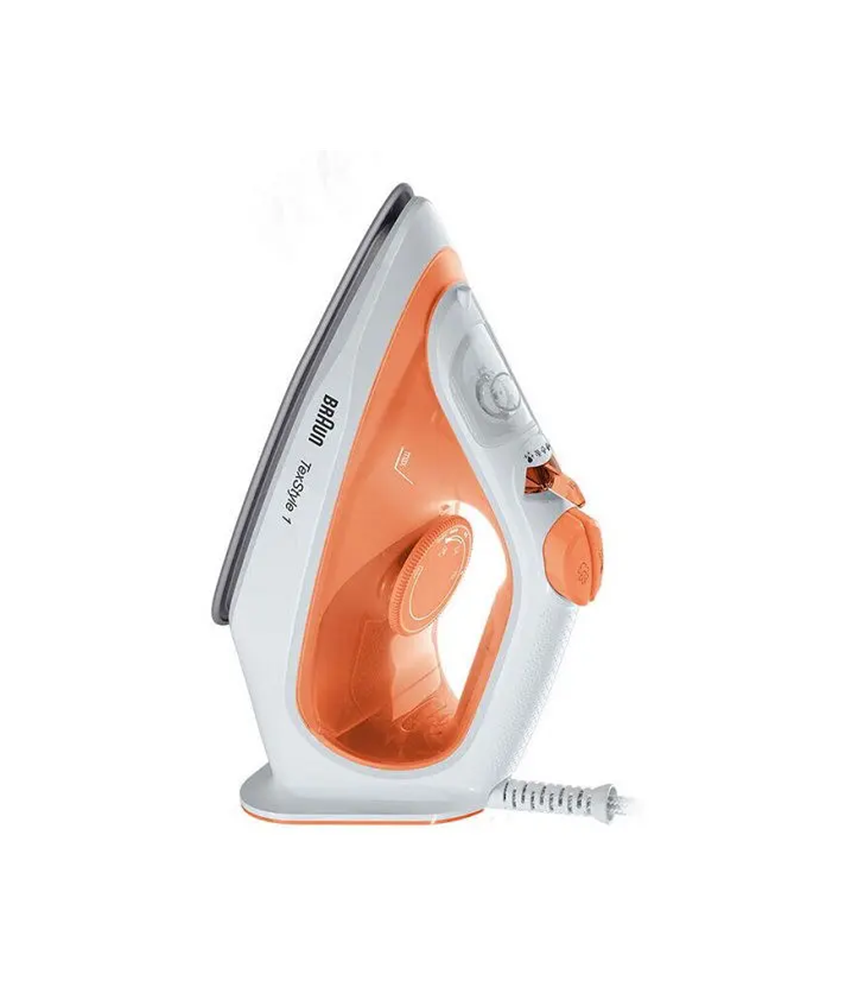 كاوية بخار براون 1900 واط لون برتقالي Braun Steam Iron SI1009