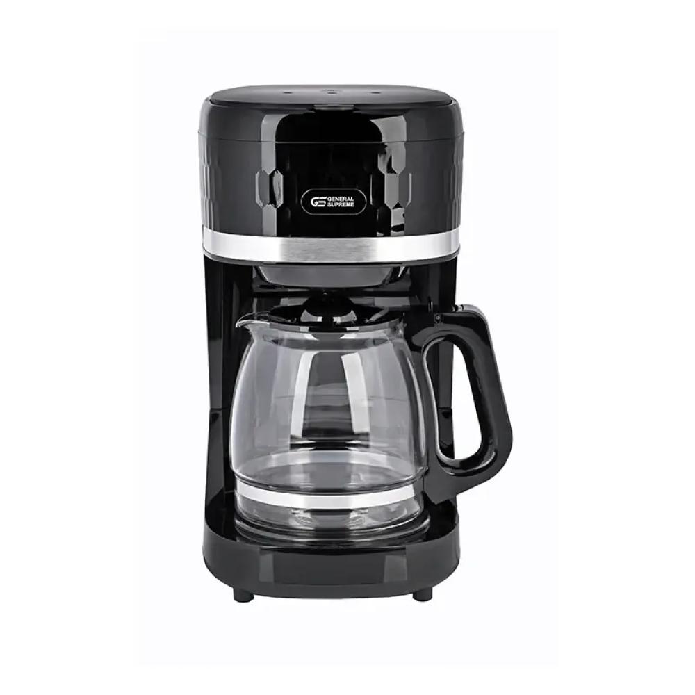 صانعة قهوة جنرال سوبريم 800 واط 1.5 لتر General Supreme Coffee Maker GSCM15BM