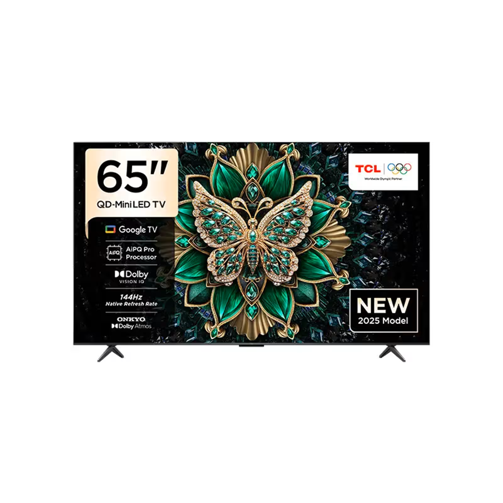 شاشة تي سي ال 65 بوصة 144 هرتز TCL MINI QD LED 65C6K