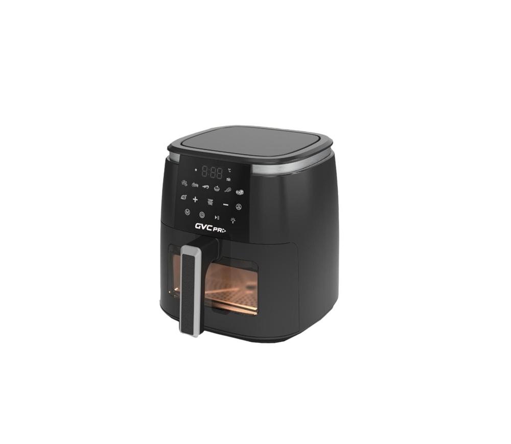 قلاية هوائية جي في سي برو 7 لتر 1500 واط لون اسود GVC Pro Air Fryer GVCAF-7011