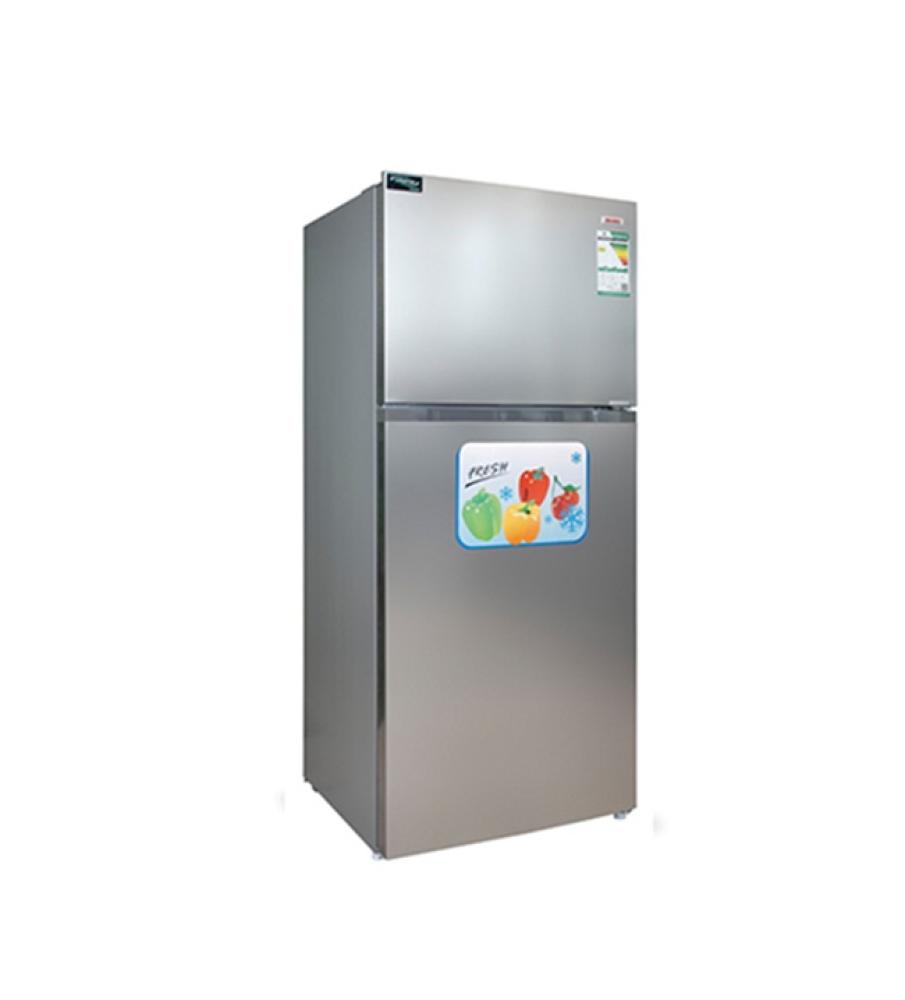 ثلاجة بيسك بابين بفريزر علوي 14.4 قدم سعة 410 لتر فضي BRD-550ML SS