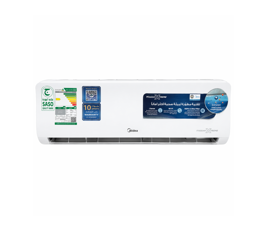 ميديا ميشن اكستريم مكيف اسبلت موديل 24 بارد - MIDEA MSTMX24CRN2AG1