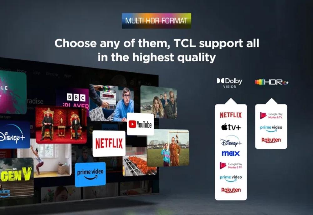 شاشة تي سي ال كيو ليد 75 بوصة 120 هرتز  TCL 75P7K QLED