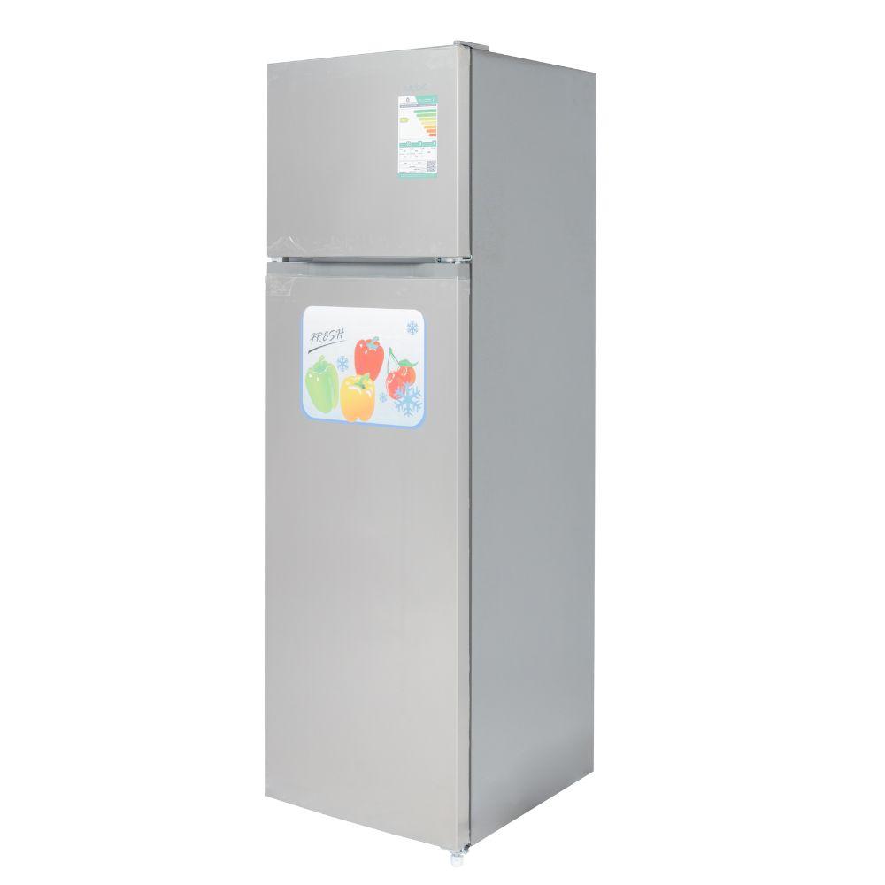 بيسك ثلاجة بابين بفريزر علوي 9.2 قدم تبريد ثلج ابيض BRD-D280ML