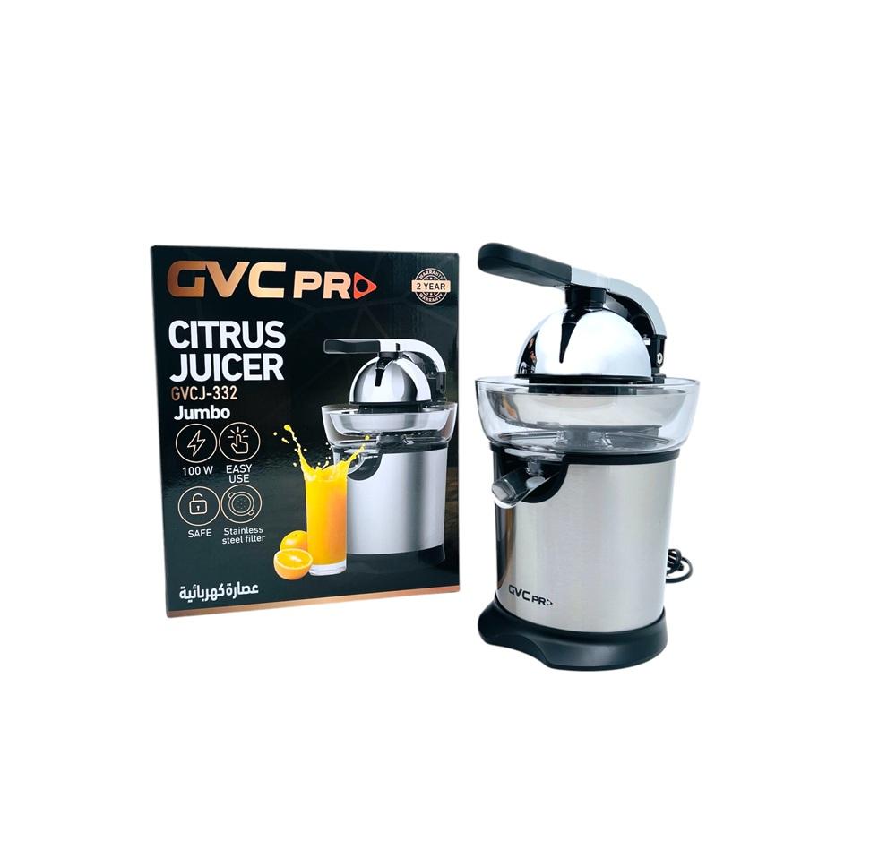 عصارة برتقال جي في سي برو كهربائية جامبو 100 واط GVC Pro Citrus Juicer GVCSI-332