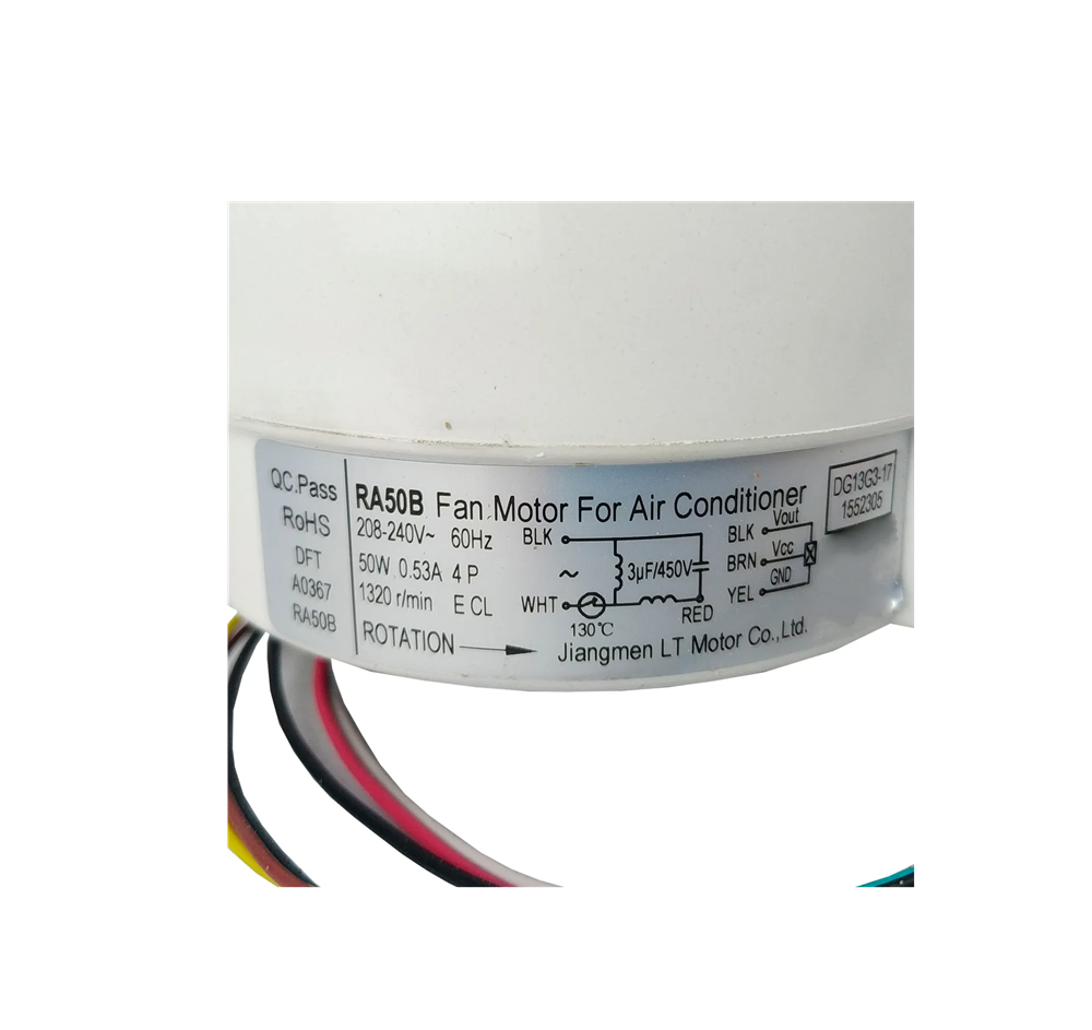 موتور للوحدة الداخلية لمكيفات ال جي Motor RA50B Evaporadora Indoor Motor 50W 220V