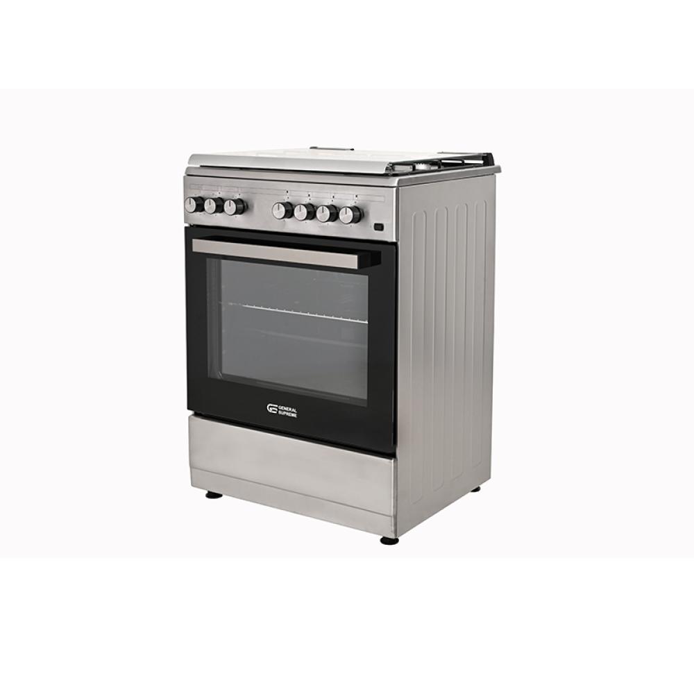 فرن غاز جنرال سوبريم 60*55 تركي General Supreme Oven Gas GS6060FGS