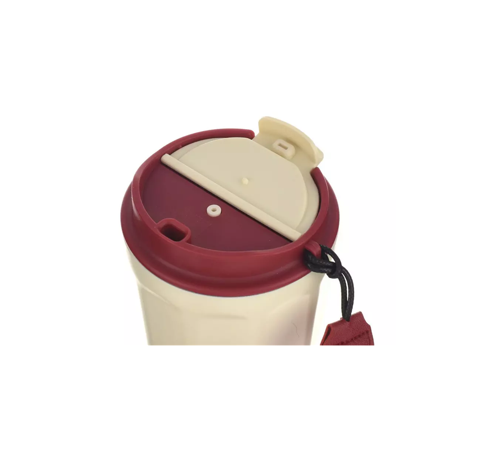 كوب قهوة حافظ للحرارة شاها 380 مل لون ابيض Shaha Vacuum Bottle 311115101