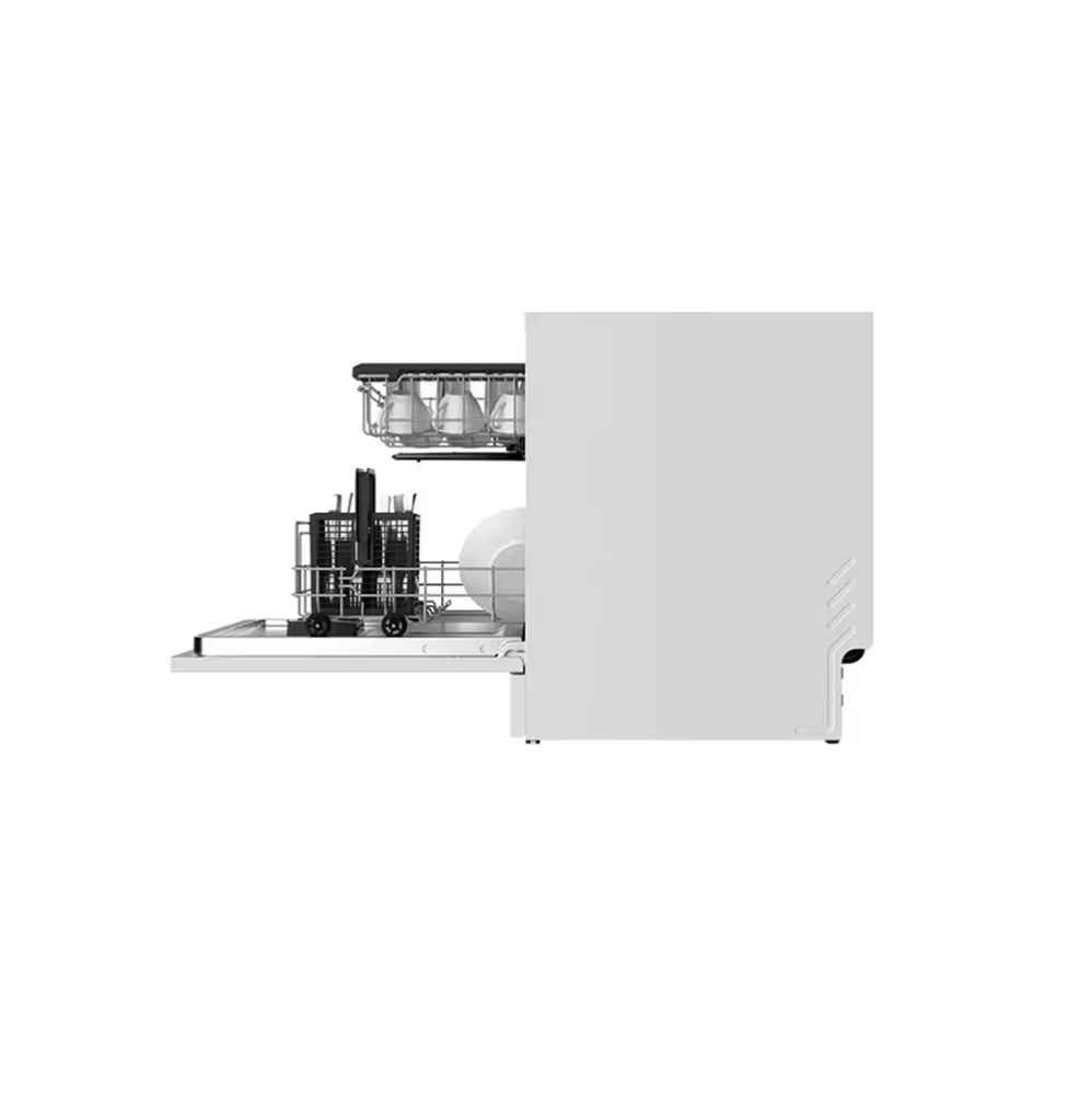 غسالة اطباق سطحية جنرال سوبريم 8 أطقم 8 برامج لون ابيض General Supreme Tabletop Dishwasher GSDWT8208WH