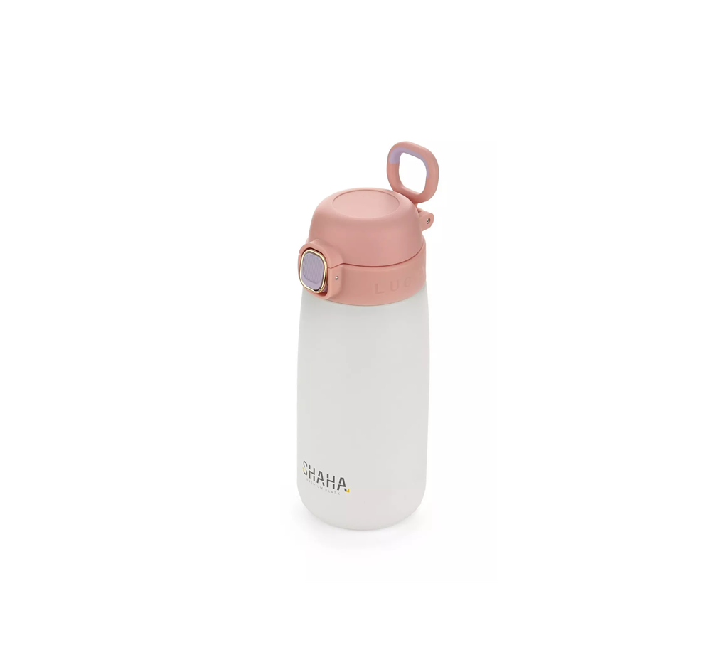 قارورة ماء شاها 420 مل لون ابيض و وردي Shaha Vacuum Bottle 311115111