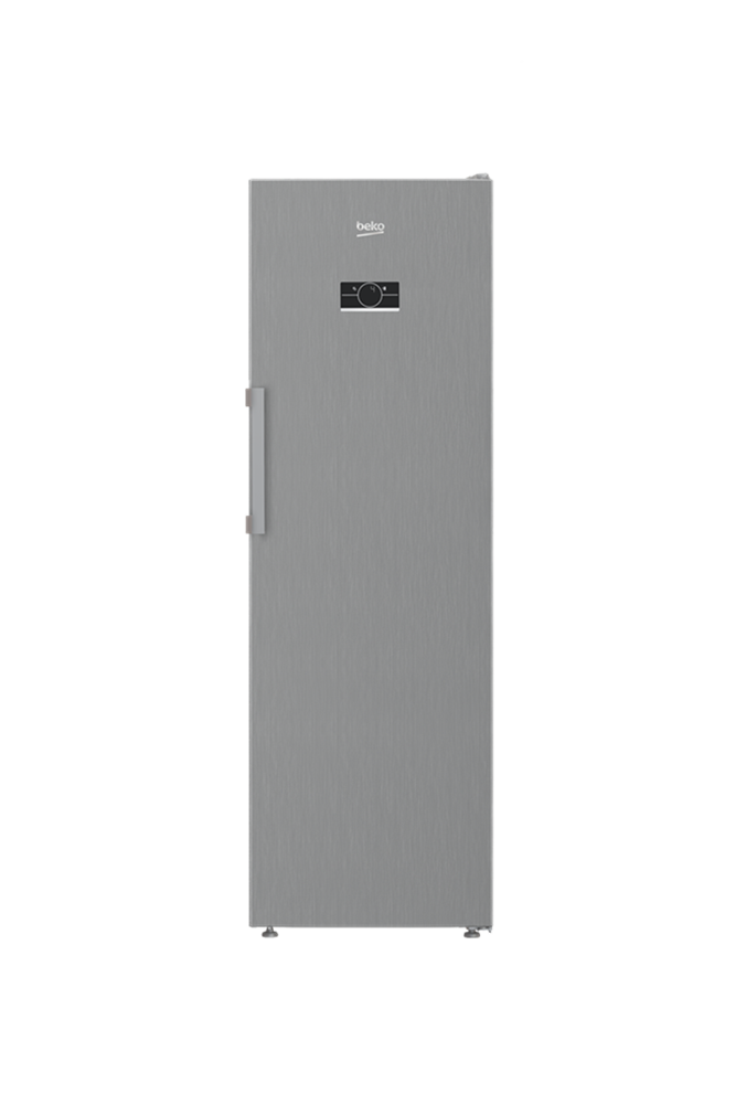 ثلاجة بيكو باب واحد 13 قدم 365 لتر انفرتر لون سلفر Beko RLNE500X
